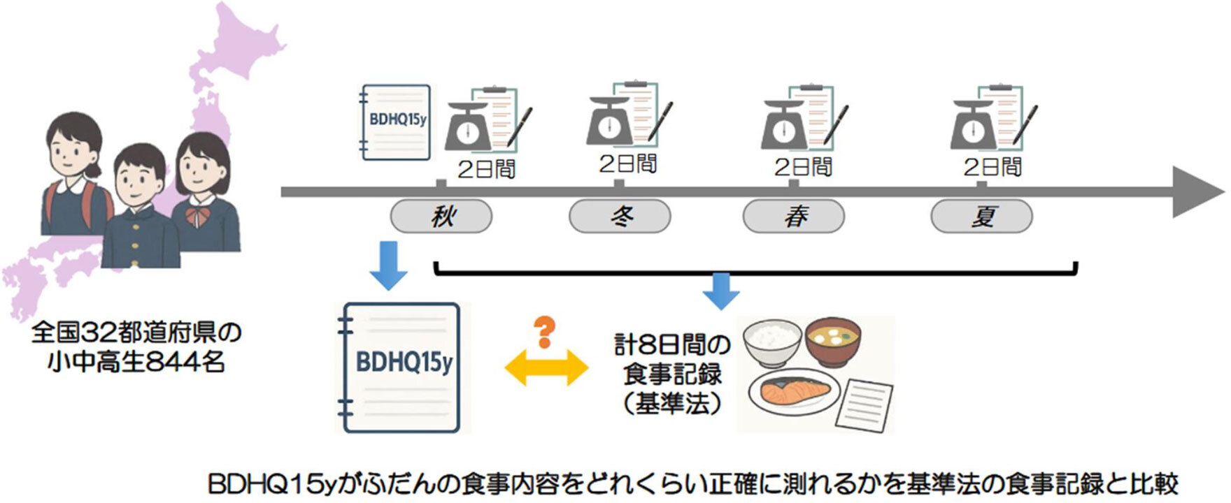 研究の概要図