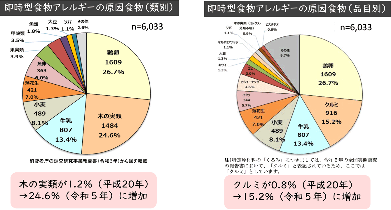 食物アレルギーとは? 内閣府が症状や原因食品を解説する新資料と動画を公開