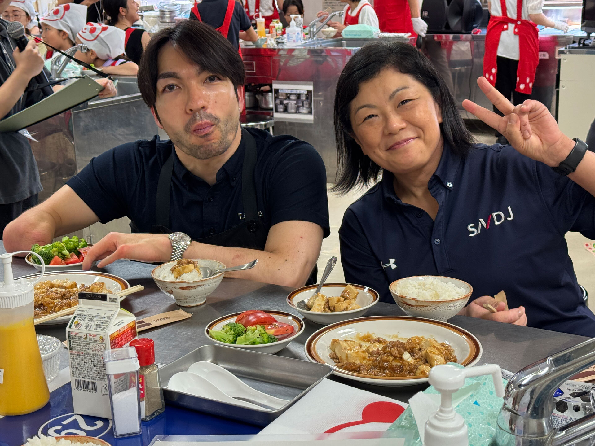 鈴木孝幸選手と鈴木志保子先生
