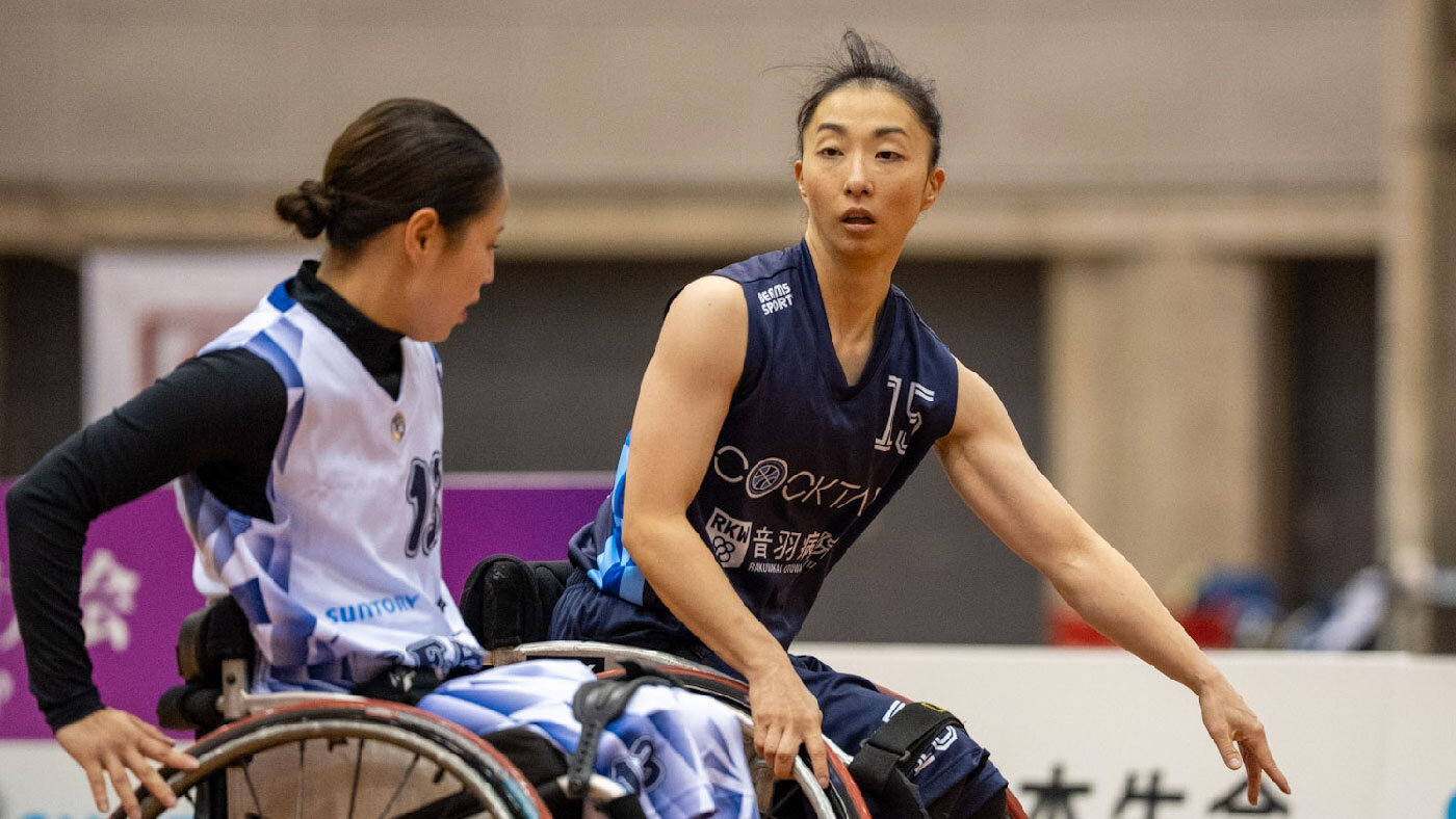 車いすバスケットボール女子日本代表・網本麻里選手