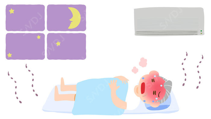真夏の睡眠障害は熱中症による死亡に匹敵　昼間だけでなく夜の暑さ対策も重要